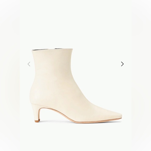 STAUD Shoes - NWOT STAUD WALLY ANKLE BOOT CREAM